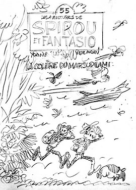 Spirou et Fantasio 55 skitse.jpg