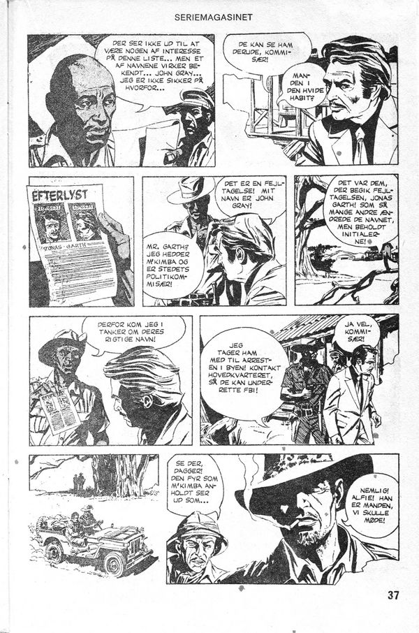 Hemmelig Agent X 9 ComicWiki