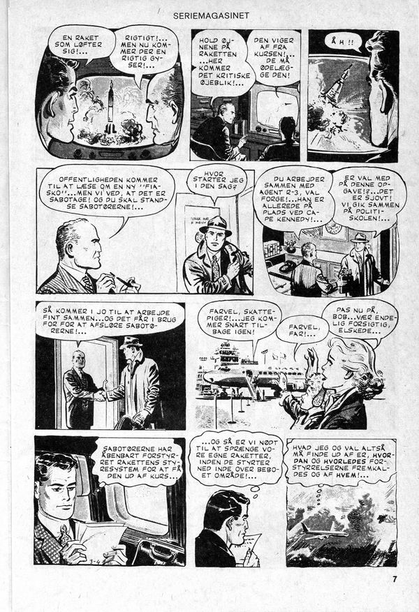 Hemmelig Agent X 9 ComicWiki