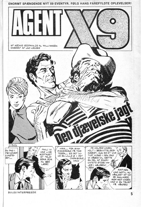 Hemmelig Agent X 9 ComicWiki