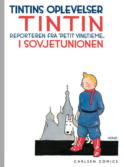 Tintin i Sovjet 2 udgave.jpg