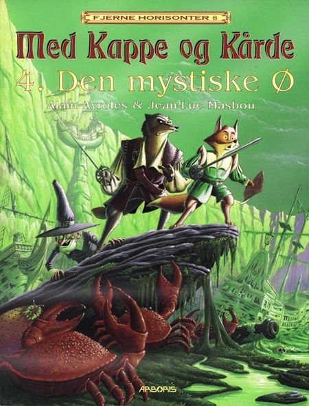Den mystiske ø (Med kappe og kårde) - ComicWiki