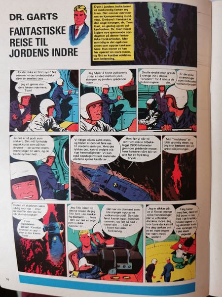 Dr Garts Fantastiske Rejse Til Jordens Indre ComicWiki