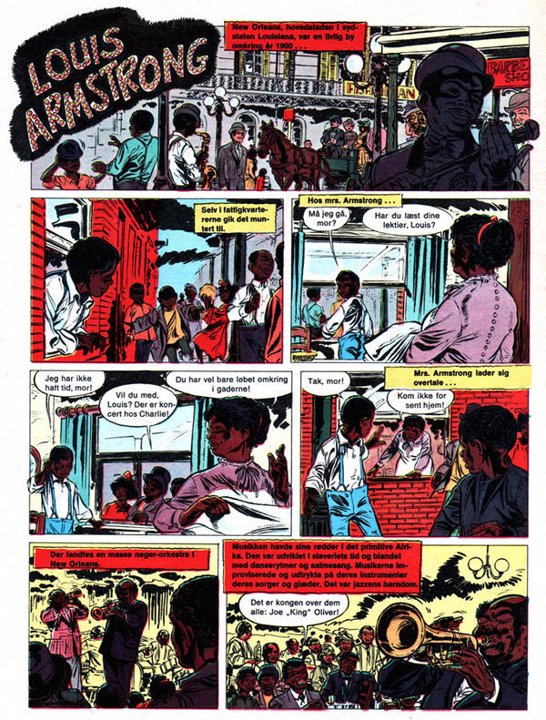 Louis Armstrong (Hermann) - ComicWiki