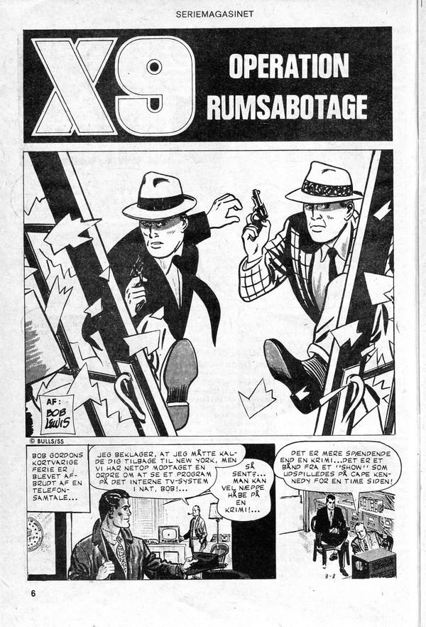 Hemmelig Agent X 9 ComicWiki