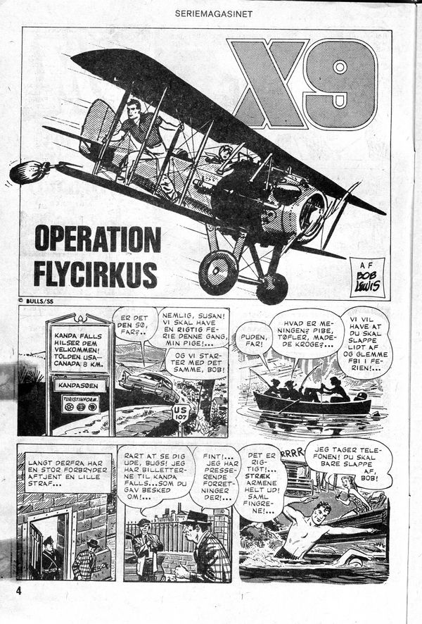 Hemmelig Agent X 9 ComicWiki